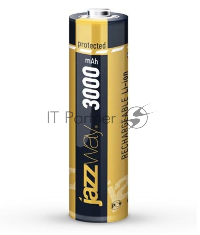 Аккумулятор Li-Ion JazzWay 18650 3000мАч с защитой