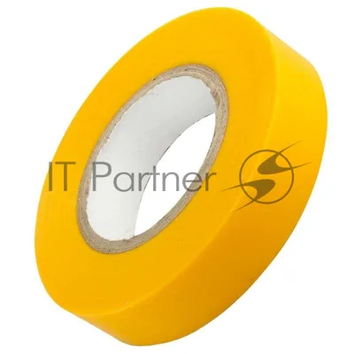 Изолента ПВХ 15 мм (рул. 20м) OIT-B15-20/Y желт. ОНЛАЙТ 71679