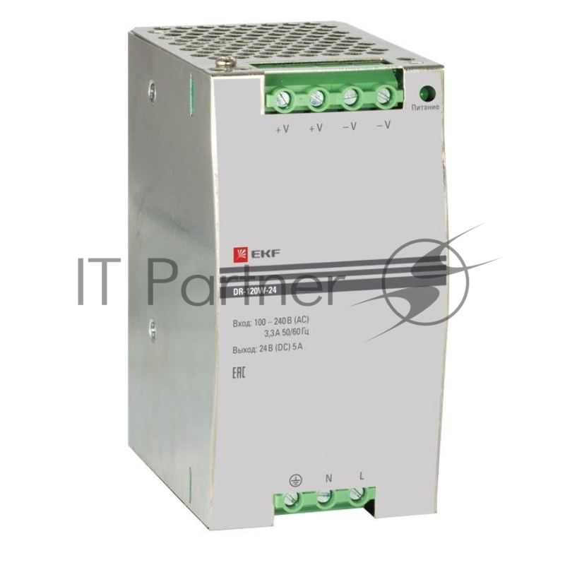 Блок питания 24В DR-120W-24 EKF dr-120w-24