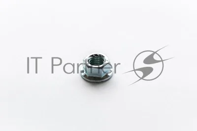 Гайка шестигранная с фланцем и зубьями DIN 6923 M10 цинк (уп.40шт) класс прочности 6. пакет СТРОЙМЕТИЗ UTORM3110038