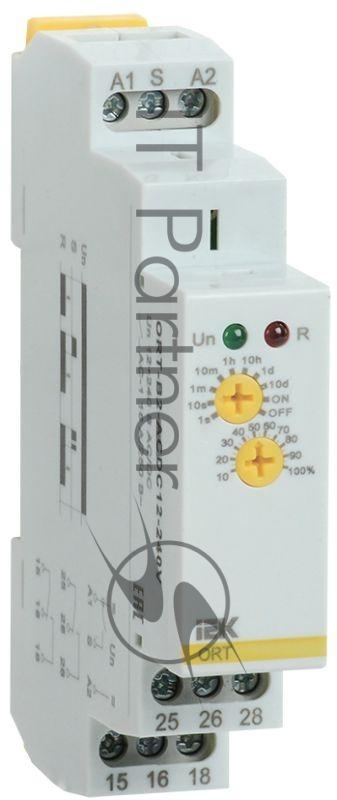Реле задержки выключения ORT 2 конт. 12-240В AC/DC IEK ORT-B2-ACDC12-240V