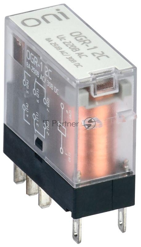 Реле общего назначения OGR-1 2C 220В AC ONI OGR-1-2C-AC220V