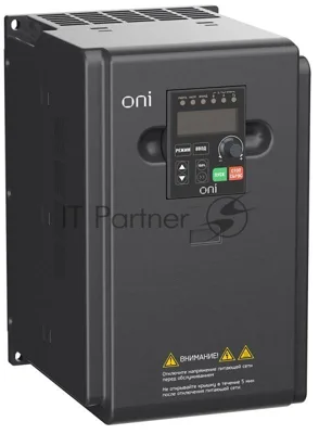 Преобразователь частоты A150 380В 3ф 7.5кВт 17А встроенный торм. модуль IEK ONI A150-33-75NT