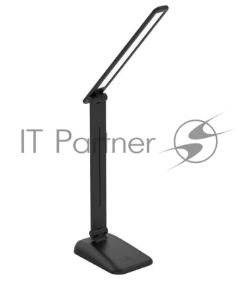 Светильник настольный UF-732 С02 LED 7Вт 3 ур. ярк. черный Ultraflash 14182