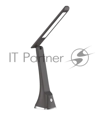 Светильник настольный UF-733 С02 LED 8Вт 3 ур. ярк. черный Ultraflash 14184