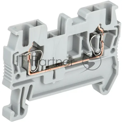Клемма пружинная КПИ 2в-2.5 31А сер. IEK YZN11-002-K03