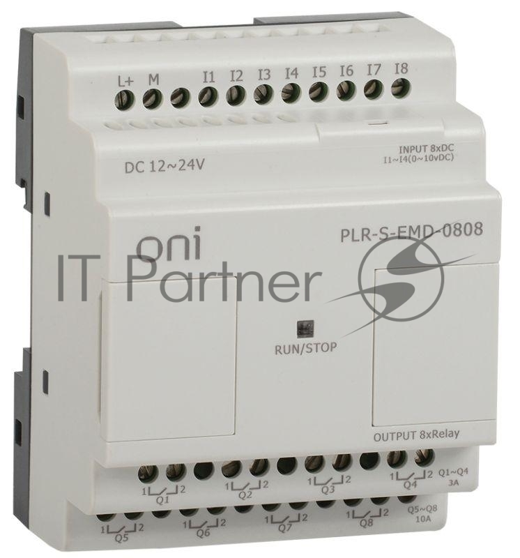 Реле логическое PLR-S. 8DI/8DO ONI PLR-S-EMD-0808