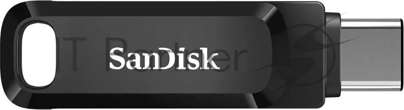 Флешка USB Sandisk DDC3 (SDDDC3-032G-G46), 32Gb, USB 3.0/USB Type-C, R/W 150/30, черный