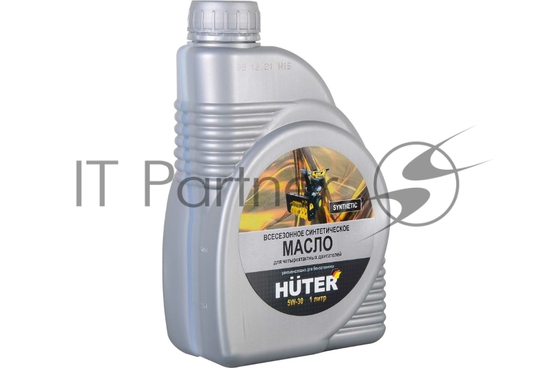 Масло моторное Huter 5W-30 синтетическое для четырехтактных двигателей для техники Huter 1л 73/8/1/2