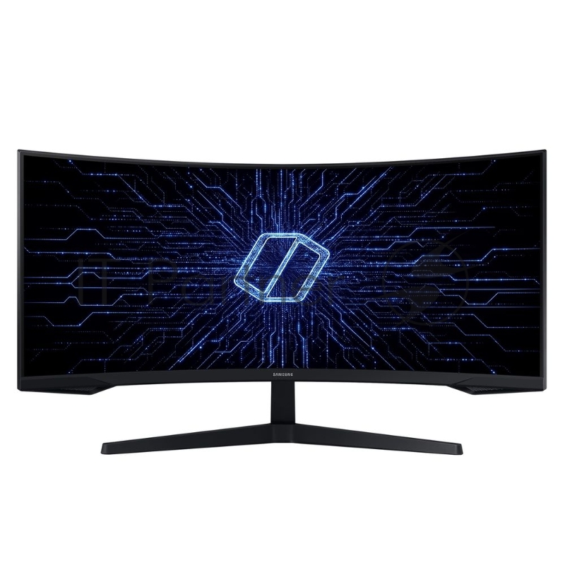Монитор 34" Samsung Odyssey G5 C34G55TWWI VA 3440x1440, 165 Гц, 1 мс, 21:9, 250 кд/м2, 1xHDMI, 1xDP, изогнутый, черный
