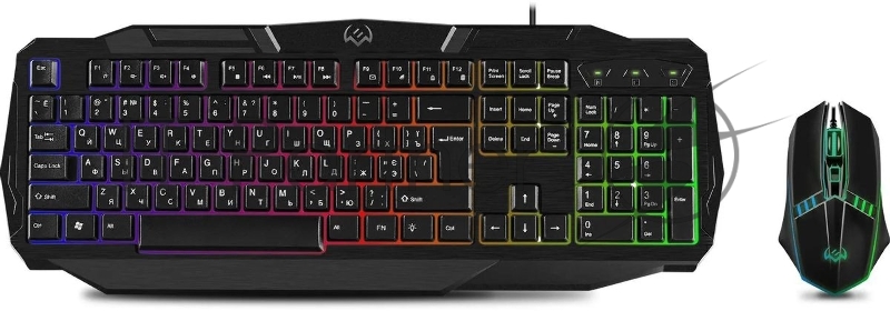 Игровой комплект клавиатура+мышь SVEN GS-9100 Игровой набор клавиатура+мышь SVEN GS-9100