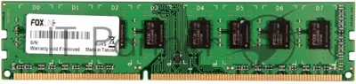 Оперативная память Foxline, DDR4, 32GB (1x32 GB), 3200 MHz, CL22, DIMM