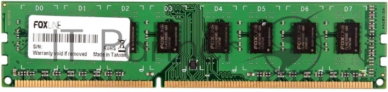Оперативная память Foxline, DDR4, 16GB (1x16 GB), 3200 MHz, CL22, DIMM