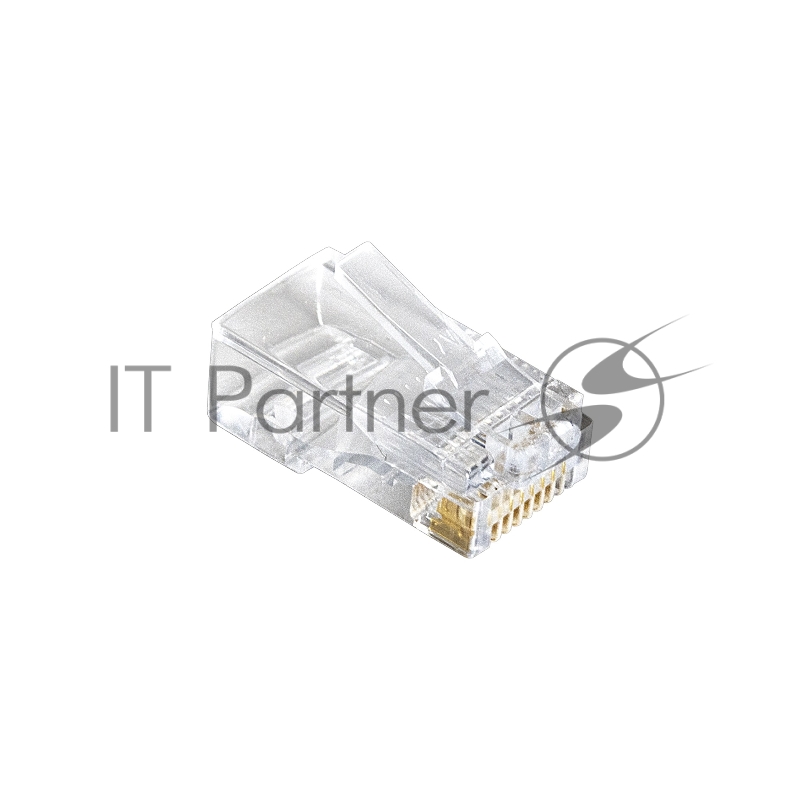 Коннектор RJ-45 ExeGate EX283691RUS Кат.6 (8P8C) под одножильный кабель (100 шт)