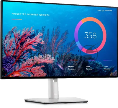Монитор 23.8" Dell U2422HE IPS 1920x1080, 60 Гц, 5 мс, 16:9, 250 кд/м2, 1xHDMI, 1xDP, 1xUSB-C, 1xRJ-45, 1x3.5 мм, 4xUSB, черный