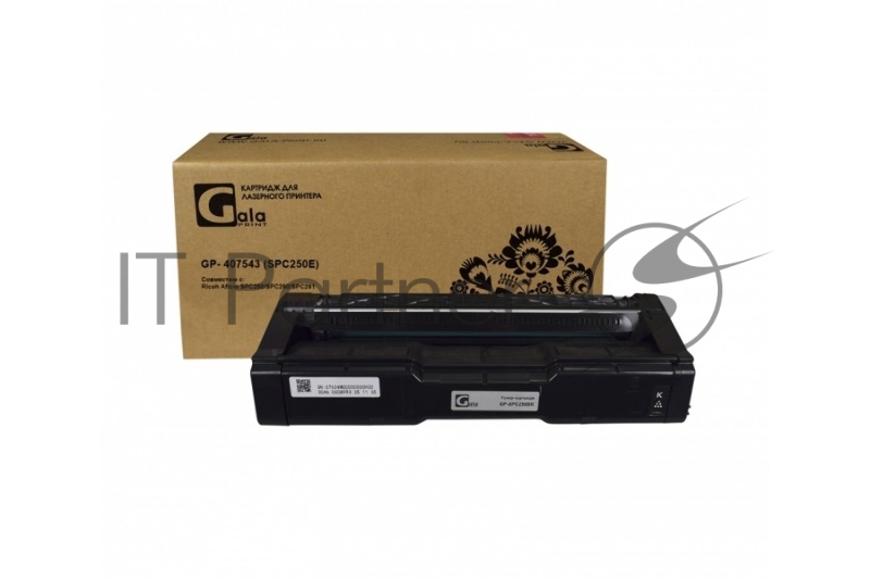 Картридж GalaPrint GP-407543 (SPC250E) черный (2000 стр) для Ricoh Aficio SPC250/SPC260/SPC261