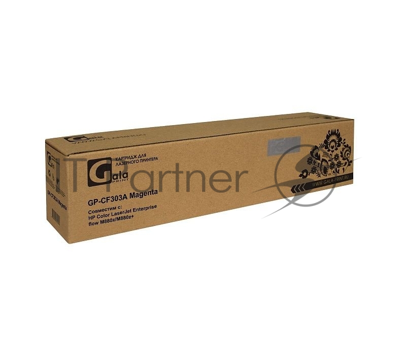 Картридж лазерный GalaPrint GP-CF303A (№827A) Magenta (32000 стр) для HP Color LaserJet Enterprise flow M880z/M880z+
