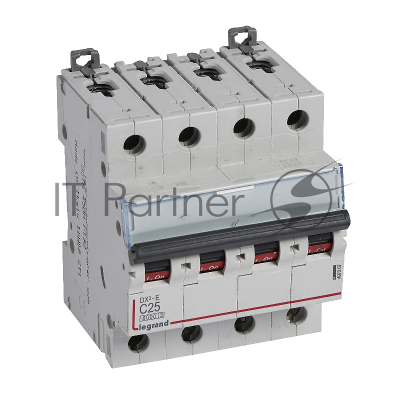 Выключатель автоматический DX3-E C25 4П 6000/6kA