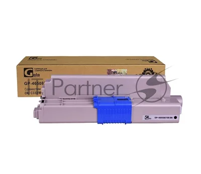 Картридж GalaPrint GP-46508736 черный (3000 стр) для Oki C332/MC363