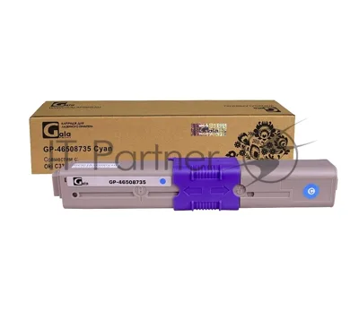 Картридж GalaPrint GP-46508735 голубой (3000 стр) для Oki C332/MC363