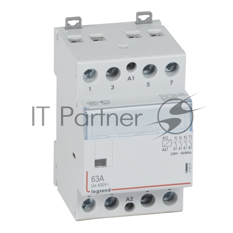 Контактор 230V 4НО 63А CX3