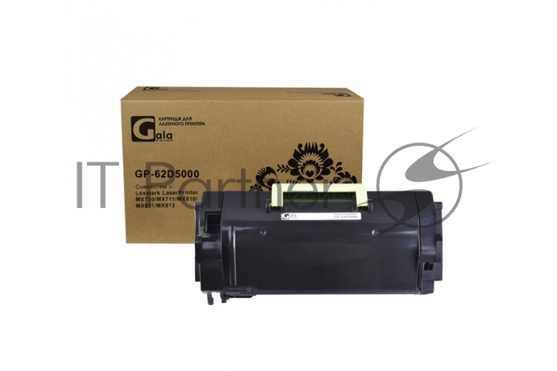 Картридж лазерный GalaPrint GP-62D5000 черный (6000 стр.) для Lexmark LaserPrinter MX710/MX711/MX810/MX811/MX812