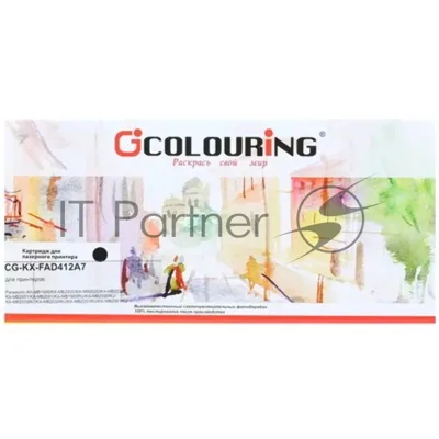 Картридж Colouring CG-KX-FAD412A7 черный (6000 стр.) для Panasonic KX-MB1900/KX-MB2000/KX-MB2020/KX-MB2030/KX-MB2051/KX-MB2061/KX-MB1900RU/KX-MB2000RU/KX-MB2020RU/KX-MB2030RU/KX-MB2051RU/KX-MB2061RU