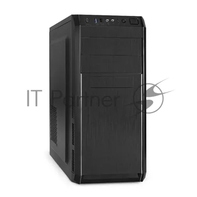Компьютерный корпус Miditower ExeGate XP-334UC-XP450 (ATX, XP450 с вент. 12см, 1хUSB/1хUSB 3.0/1хTypeC, аудио, черный)