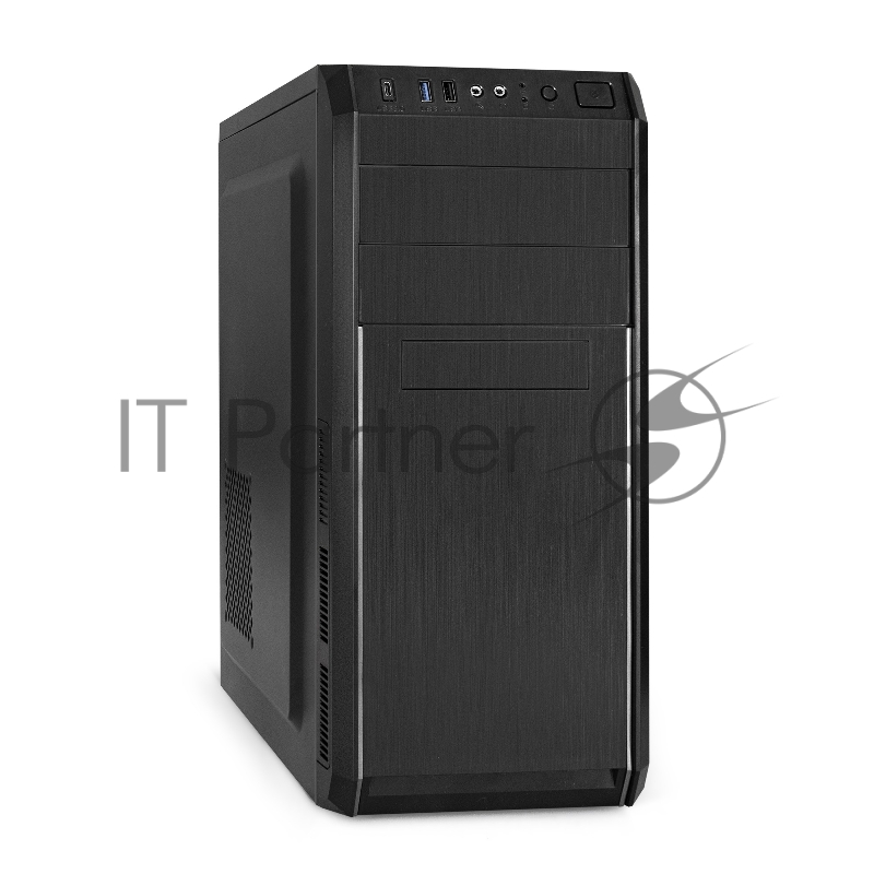 Компьютерный корпус Miditower ExeGate XP-334UC-XP600 (ATX, XP600 с вент. 12см, 1хUSB/1хUSB 3.0/1хTypeC, аудио, черный)
