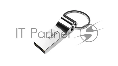 Флешка USB Netac U275 (NT03U275N-016G-20SL), 16Gb, USB 2.0, R/W 50/15, серебристый