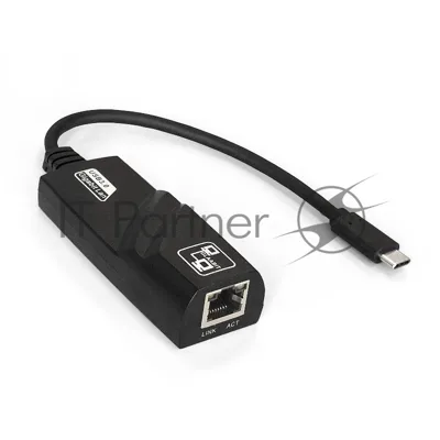 Кабель-адаптер ExeGate EXE-730-45 (USB3.0 Type-C --> UTP 1000Mbps, RLT8153)