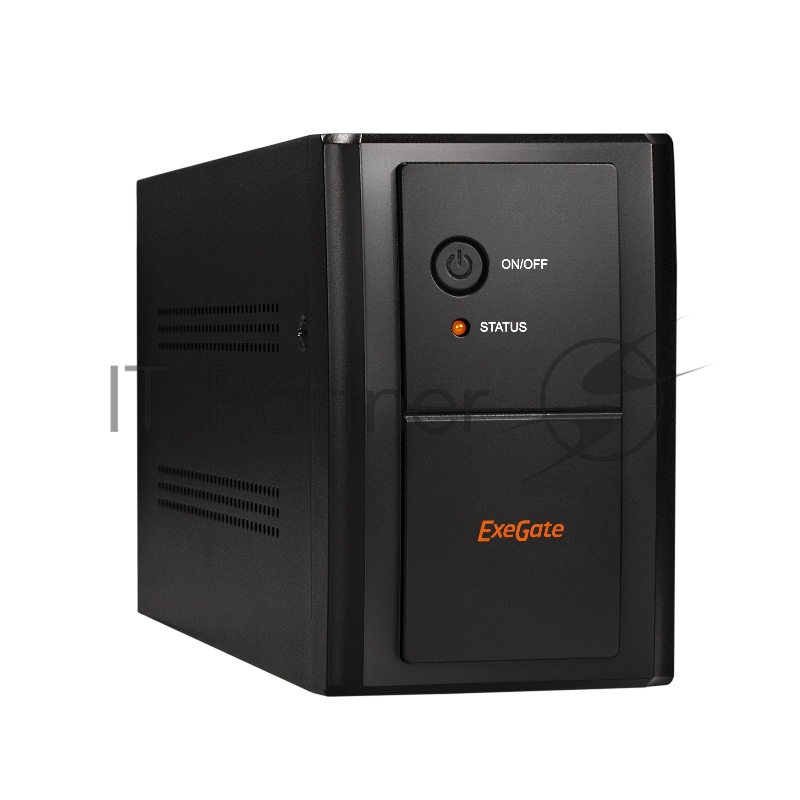 Источник бесперебойного питания ExeGate SpecialPro UNB-2000.LED.AVR.EURO.RJ.USB / 2000 ВА / 1200 Вт / 4 x CEE 7 (евророзетка)