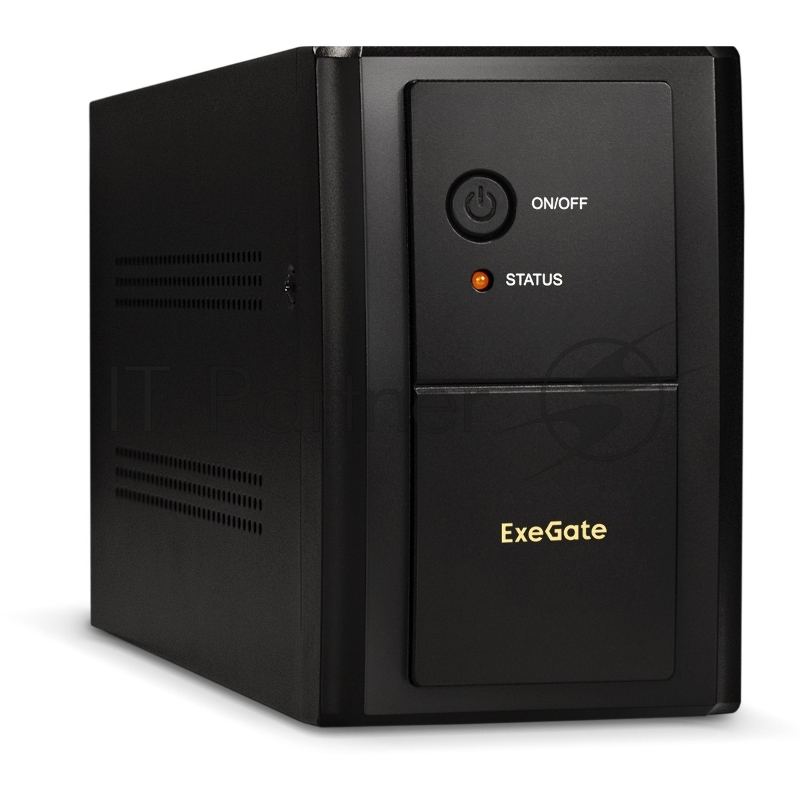 Источник бесперебойного питания ExeGate SpecialPro UNB-1000.LED.AVR.C13.RJ.USB / 1000 ВА / 650 Вт / 6 x IEC 320 C13