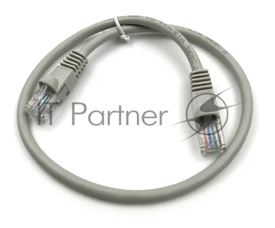 Патч-корд Buro cat.5e molded 0.5м серый RJ-45 (m)-RJ-45 (m)