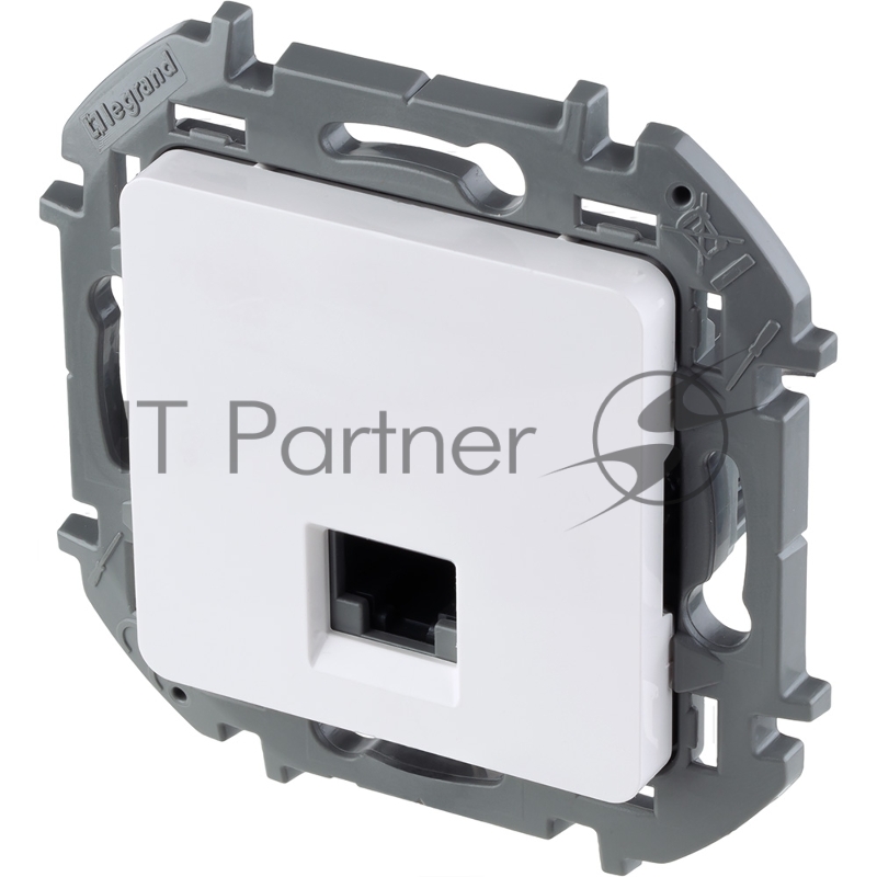 Информационная розетка RJ45 категория 6 UTP белый