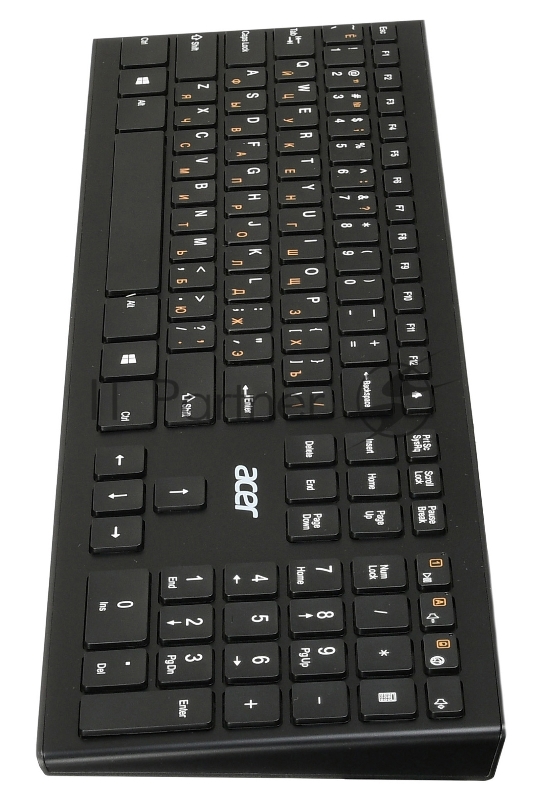 Клавиатура беспроводная Acer OKR010, USB, Радиоканал, черный