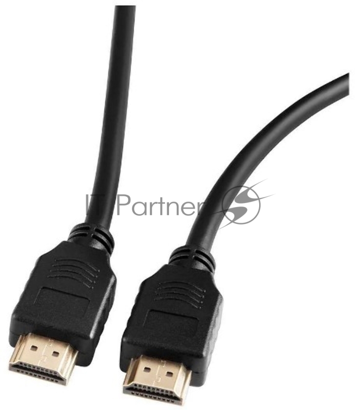 Кабель аудио-видео Ultra HD HDMI (m)/HDMI (m) 2м. позолоченные контакты черный