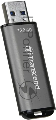Флешка USB Transcend Jetflash 920 (TS128GJF920), 128Gb, USB 3.1, R/W 420/400, темно/серый