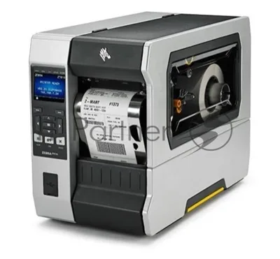 Принтер этикеток термотрансферный Zebra ZT610 (ZT61042-T2E0200Z) 4", 203 dpi, 356 мм/сек, USB, RS-232 (COM порт, Serial), USB Host, Bluetooth, WiFi, серый