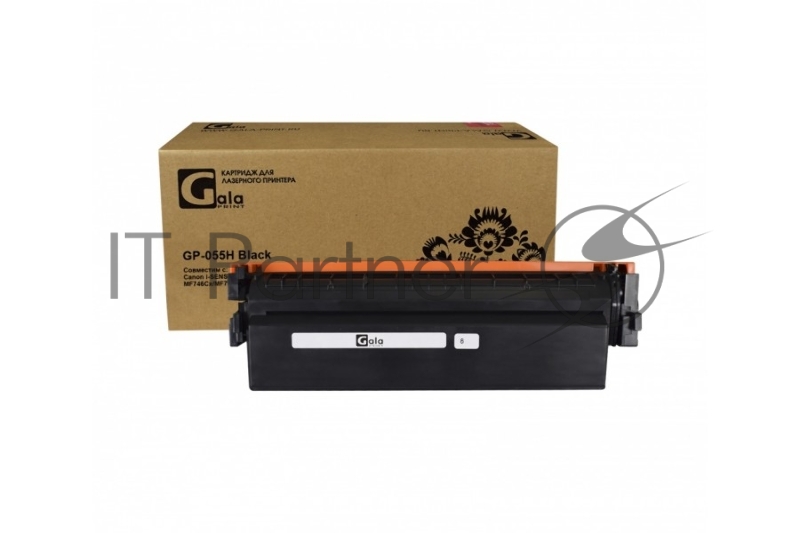 Картридж лазерный GalaPrint GP-055H черный (7600 стр.) для Canon i-SENSYS LBP664Cx/LBP663Cdw/MF746Cx/MF744Cdw/MF742Cdw