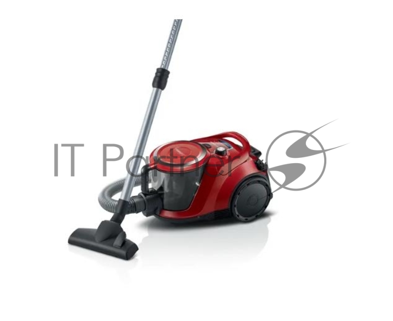 Пылесос Bosch BGS412234A красный, 2200 Вт, уборка сухая, пылесборник контейнер, 2.4 л