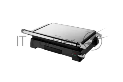 Гриль-пресс электрический BRAYER BR2005, 2000 Вт, антиприг.покр.пласт 34x23,5 см, темп 230 С,рег.выс