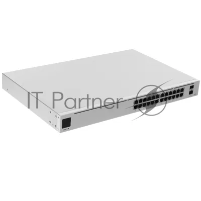 Коммутатор Ubiquiti UniFi Switch Pro 24 PoE (USW-Pro-24-POE-EU), 16×1 Гбит/с PoE+ + 8×1 Гбит/с PoE++ + 2×10 Гбит/с SFP+ Uplink, управляемый