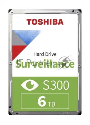 Жесткий диск HDD Toshiba S300 6Tb 5400rpm SATA-III 256Mb 3.5"