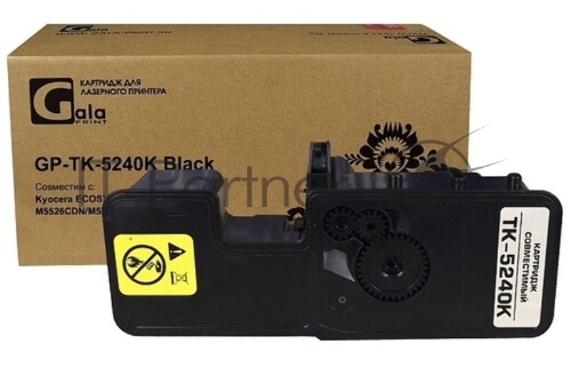 Тонер-туба GalaPrint GP-TK-5240K для принтеров Kyocera ECOSYS P5026CDN/P5026CDW/M5526CDN/M5526CDW черный 4000 копий