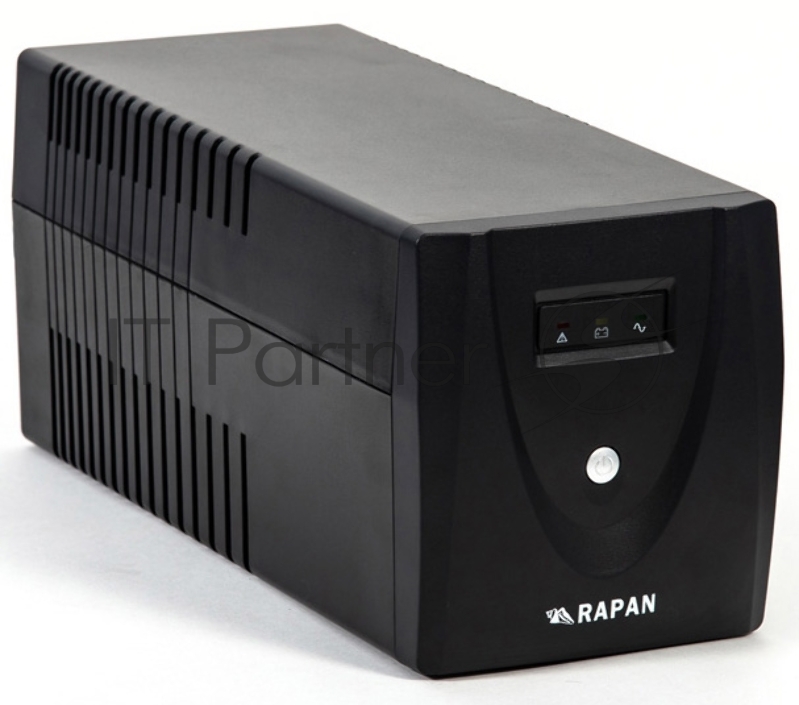 Источник бесперебойного питания RAPAN-UPS 1000 220В 1000ВА/600Вт меандр с АКБ 2х7А·ч интерактивный RAPAN-UPS 1000 power supply 220V 1000VA/600W meander with battery 2x7Ah interactive