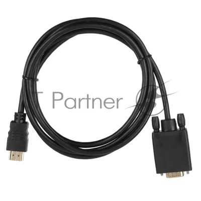 Кабель ACD-DHVM1-18B ACD-DHVM1-18B HDMI 1.4, Golden Plated,19m/15m, HDMI-VGA черный, 1.8м