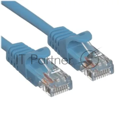 Патч-корд ACD-LPU5E-50L сat.5e UTP 24AWG 4Pair, 7/0.18мм CCA синий, 5.0м