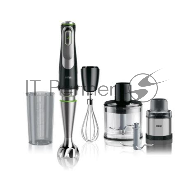 Блендер погружной Braun Multiquick 9 MQ9138Xl черный, 1200 Вт, плавная регулировка, турбо