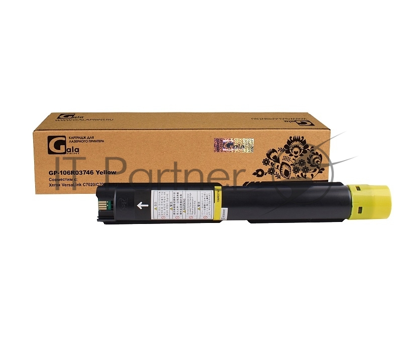 Картридж GalaPrint GP-106R03746 желтый (16500 стр) для Xerox VersaLink C7020/C7025/C7030